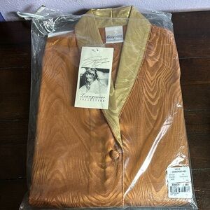 New Topaz Gold Suzanne Somers Pajamas Size Small